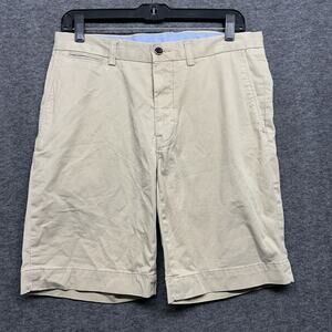 Polo Ralph Lauren Short Men Size 32 Beige Classic Fit 9 100% Cotton Twill‎ Chino